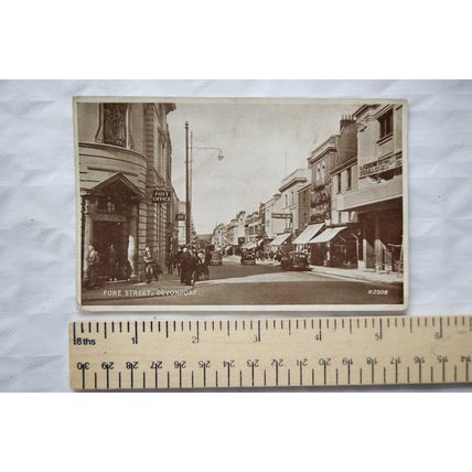 vintage postcard Fore Street, Devonport, Plymouth