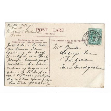 Budleigh Salterton, Fore Street, Devon, Postcard.