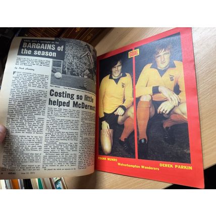 GOAL MAGAZINE #251 23 JUNE 1973 UK FOOTBALL MAGAZINE - GEORGE GRAHAM (LL)