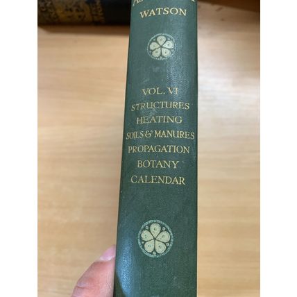 1925 THE GARDINER'S ASSISTANT STRUCTURES/HEATING/SOILS etc VOL 6 BOOK (P7)