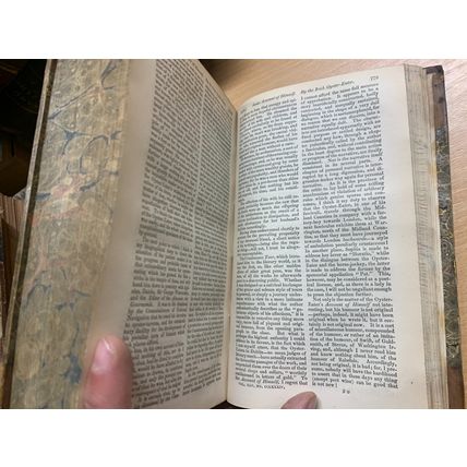 RARE* JAN-JUNE 1839 "BLACKWOOD'S EDINBURGH MAGAZINE" VOL 45 ANTIQUE BOOK (P6)