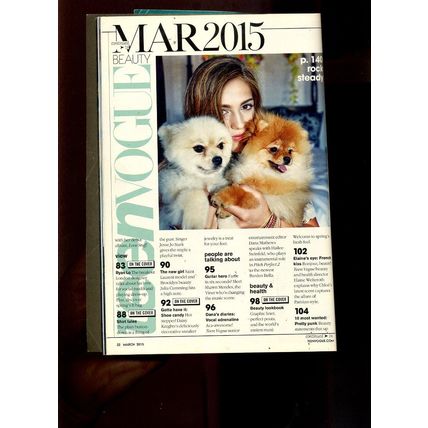 GIGI HADID Teen Vogue Magazine 2015 "AMERICAN DREAM GIRL" MAJOR SPRING FASHION