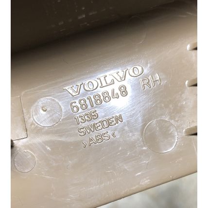 Genuine Volvo 850R 850 S70 V70 V70R Front Seat Track Cover Trim Bezel Tan