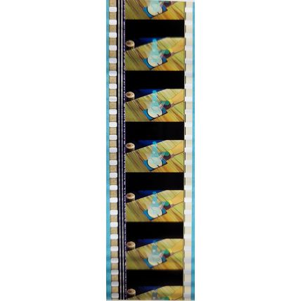 Pokemon . Pk TSR - b0101W . 1 STRIP OF 5 - 35MM FILM CELLS