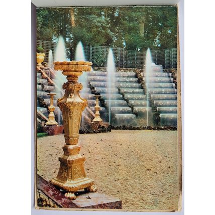 Book of 12 postcards Palace of Versailles, France