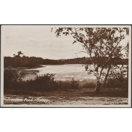 Frensham Pond, Surrey, 1949 - Photo Precision RP Postcard