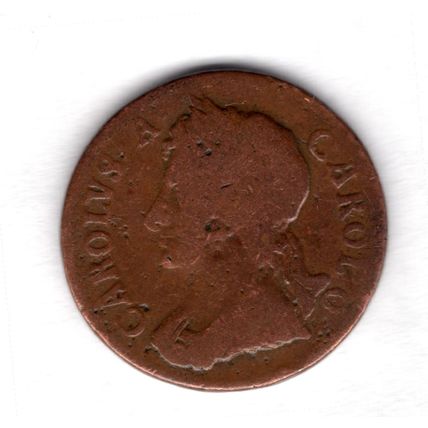 Great Britain. Charles II. Farthing 1675. dy15966
