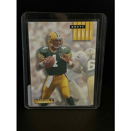 Brett Favre #92 | 1994 Skybox Impact Football Trading Card