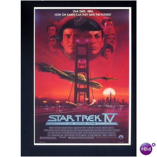 Cinema P507 STAR TREK IV Postcard by Avant Garde