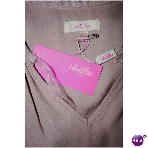 Karen Millen Pink Boho Top Size 8 Womens New With Tag For Sale