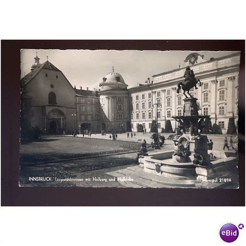 Austria INNSBRUCK Leopoldsbrunnen Postcard by Monopol (21894)