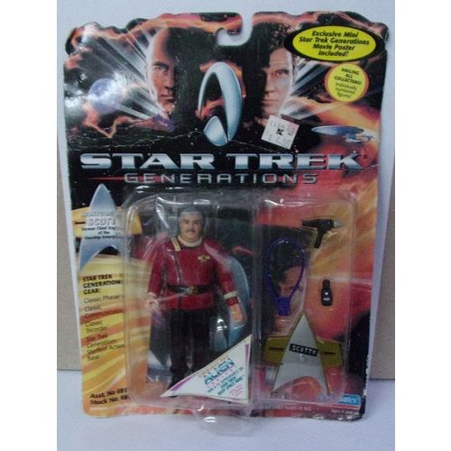 STAR TREK ' Generations ' Montgomery Scott action figure