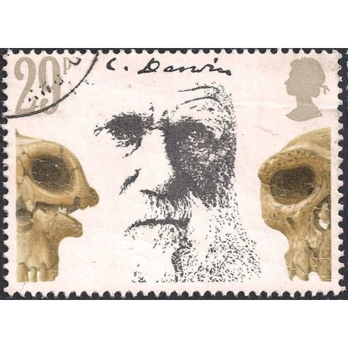 GB, Charles Darwin, Mammals, white 1982, 29p, #2