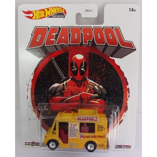 HOT WHEELS ' DEADPOOL ' CHIMICHANGA TRUCK (2019)