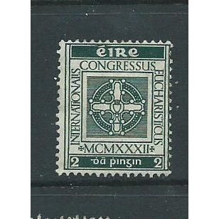 Ireland stamps sg94 sg 94 eucharist congress hm 2d