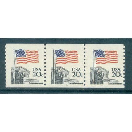 1895v 20c U.S. Flag Fine MNH SG PNC 5/3 P0005