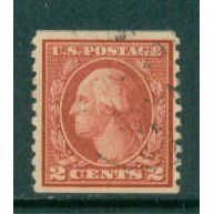 Used 492 2c George Washington Fine A10004