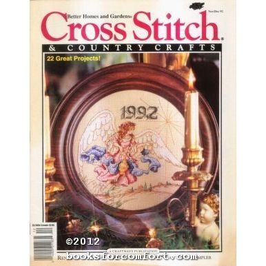 Cross Stitch & Country Crafts Vol VIII No 2 Nov/Dec 1992