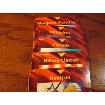 1996, ILLUMINATI, Card Game, 30-Cards, 15-Blue/15-Red, RARE! (A)