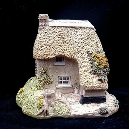 Lilliput Lane Otter Reach Thatched Cottage Collectable Vintage Ornament
