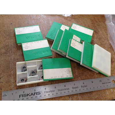 NEW LOT 50 WIDIA TTM P20-P25 P30 CARBIDE INSERTS 057 80 235 72 241 09,SV