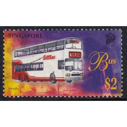 Singapore 1997 SG 880 Used - Transport/Buses (C-260 (5))
