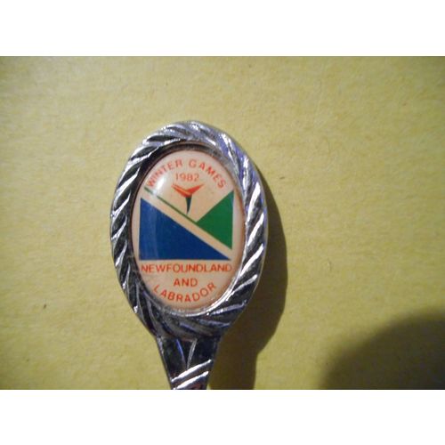 Newfoundland & Labrador Winter Games 1982 Collector Souvenir Teaspoon,Tea Spoon