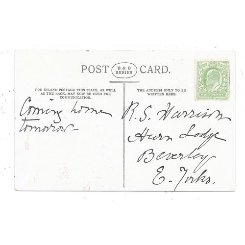HIGHLY ANIMATED PRINTED POSTCARD GARRISON CHURCH PORTSMOUTH HAMPSHIRE (1545)