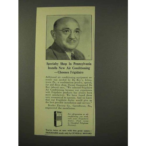1948 Frigidaire Air Conditioning Ad - Specialty Shop