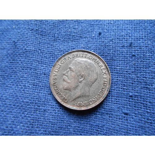 1925 BRITISH 1/4 FARTHING COIN.
