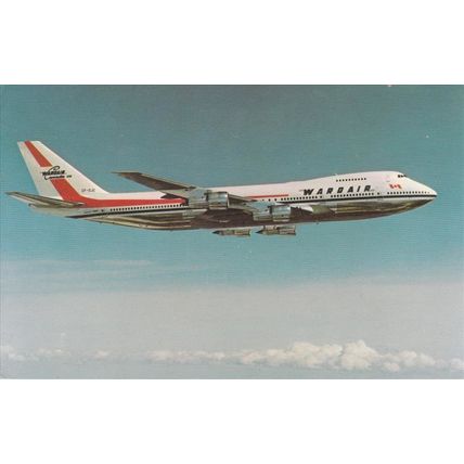 Wardair Canada Boeing B747 Civil Aircraft (A19142)