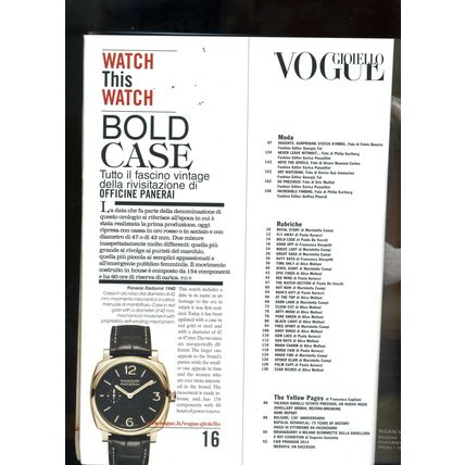 VOGUE GIOIELLO #125 03/2014 AMAZING! Jewelry Watches Accessories Trends VG-EXC