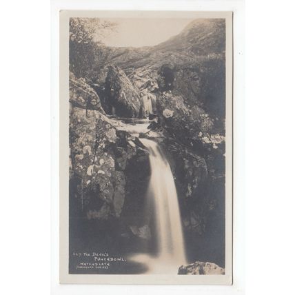 The Devil's Punchbowl Watendlath Postcard Cumbria G P Abraham 627