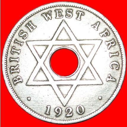 GREAT BRITAIN: BRITISH WEST AFRICA ★ 1 PENNY 1920H! LOW START ★ NO RESERVE!
