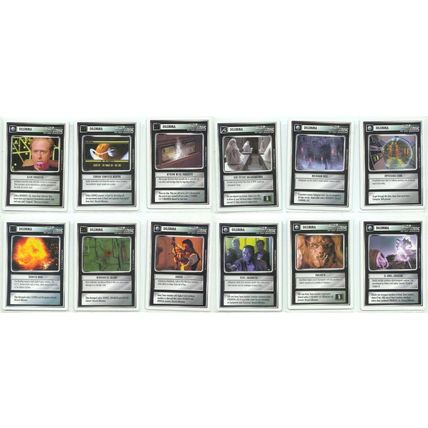 Lot of 18x Star Trek Next Generation STNG CCG Dilemma