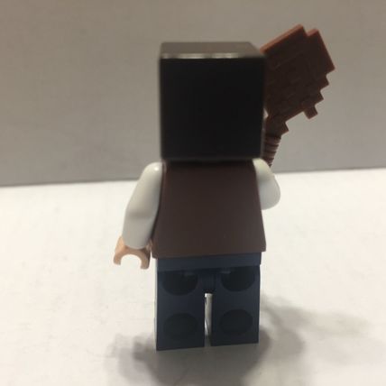 New Authentic Minecraft Special Skin with Shovel Minifigure