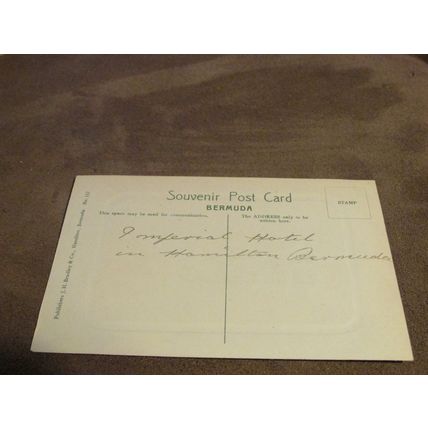 Early Postcard - Imperial Hotel - Bermuda