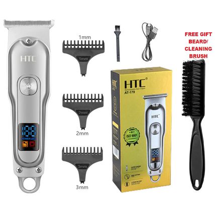 HTC Barbers Hair Detailer Trimmer Cordless Zero Gapped Balding Shaver Beard Mini
