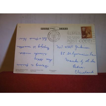 multiview, LARGS, Ayrshire used postcard by Dennis 1979 postmark =