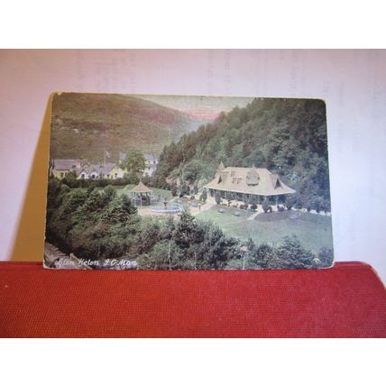GLEN HELEN, Isle of Man unused antique postcard #