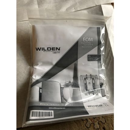 NEW WILDEN P1/KKPPP/WFS/WF/KWF PLASTIC DIAPHRAGM PUMP,WIL-01-10087,P1 KKPPP,AM