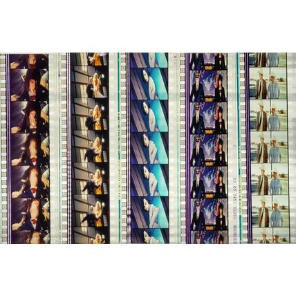 Kill Bill. Pk MULTI VNR - A005e. - 5 STRIPS OF 5 - 35MM FILM CELLS