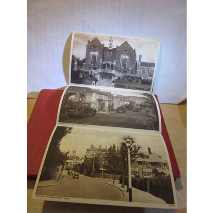 6 views, HARROW, LONDON used lettercard 1950s =