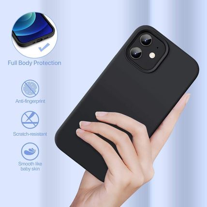 Miracase-iPhone 12/iPhone 12 Pro Case (6.1")-BLACK-NEW-FAST SHIPPING