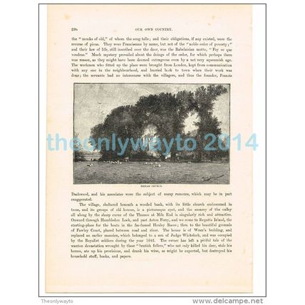 Bisham Church, Berkshire, England, Book Illustration (Print), 1882