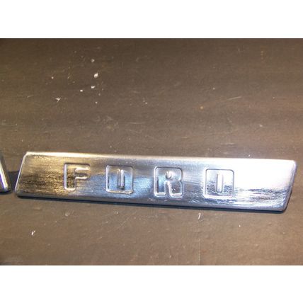 1948 49 50 51 FORD TRUCK HOOD EMBLEMS OEM PAIR