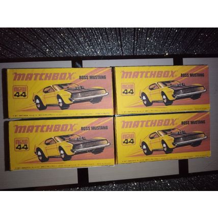 Matchbox - No44 Boss Mustang SF Replica Box