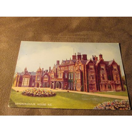 Valentines Postcard - Sandringham House NE, Norfolk - Artist J. Lindsay / A1699