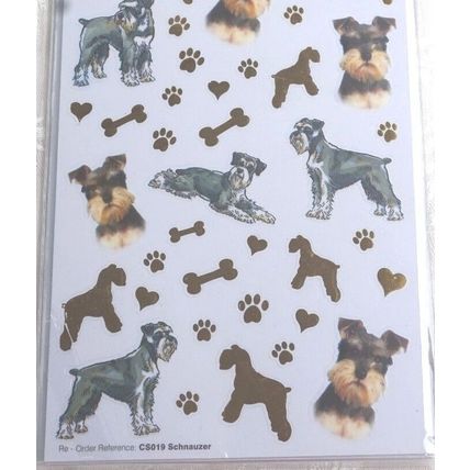 Dog breed craft stickers many breeds available 29 designs peel and stick