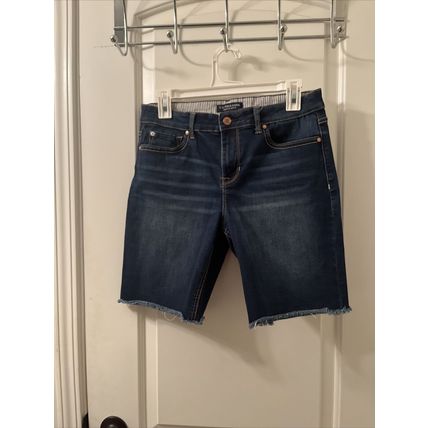 U.S. Polo Assn. Blue Denim Jean Cut Off Shorts Pockets Women's Size 8 Slim Fit